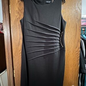 Ivanka Trump Black dress with gold zipper